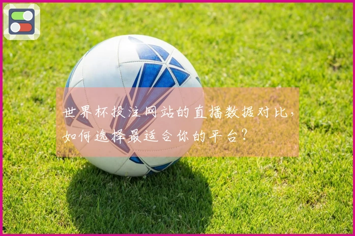 世界杯投注网站的直播数据对比，如何选择最适合你的平台？